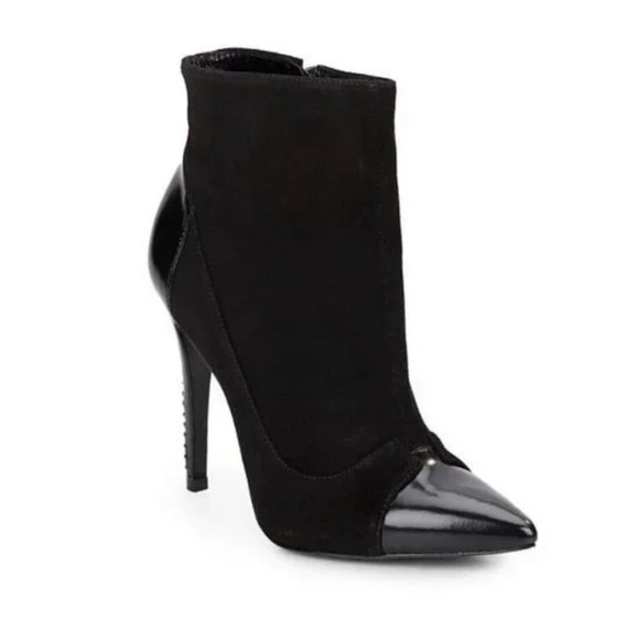Alice + Olivia Dametrie suede and leather boots - Picture 1 of 6